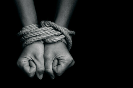 bondage, hands, rope