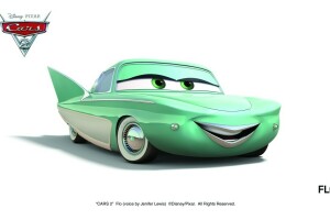 cars, autá 2, flo, Pixar