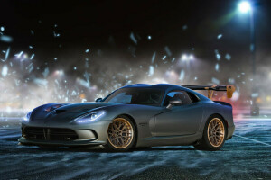 Adv.1, Autemo, car, colors, Dodge, grey, Viper, wheels