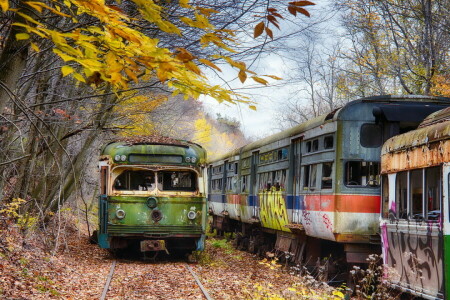 Zamierte, Pennsylvania, Hrob na trolejbusoch