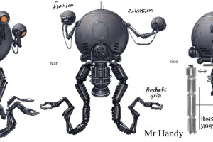 conception, Tomber, Des robots