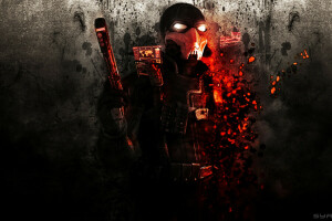 abstract, background, Ghost Father, video game, Wanted, Wanted: Weapons of Fate, Weapons of Fate