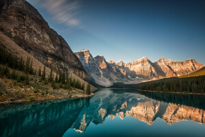 Banff, Alberta, Kanada, Moreenijärvi