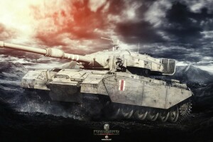 kunst, FuriousGFX, spel, wargaming, WERELD VAN TANKS