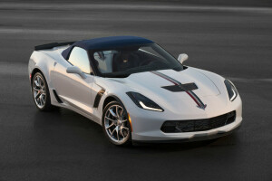 2015, convertibil, Corvetă, supercar, Twilight Blue Design, Z06