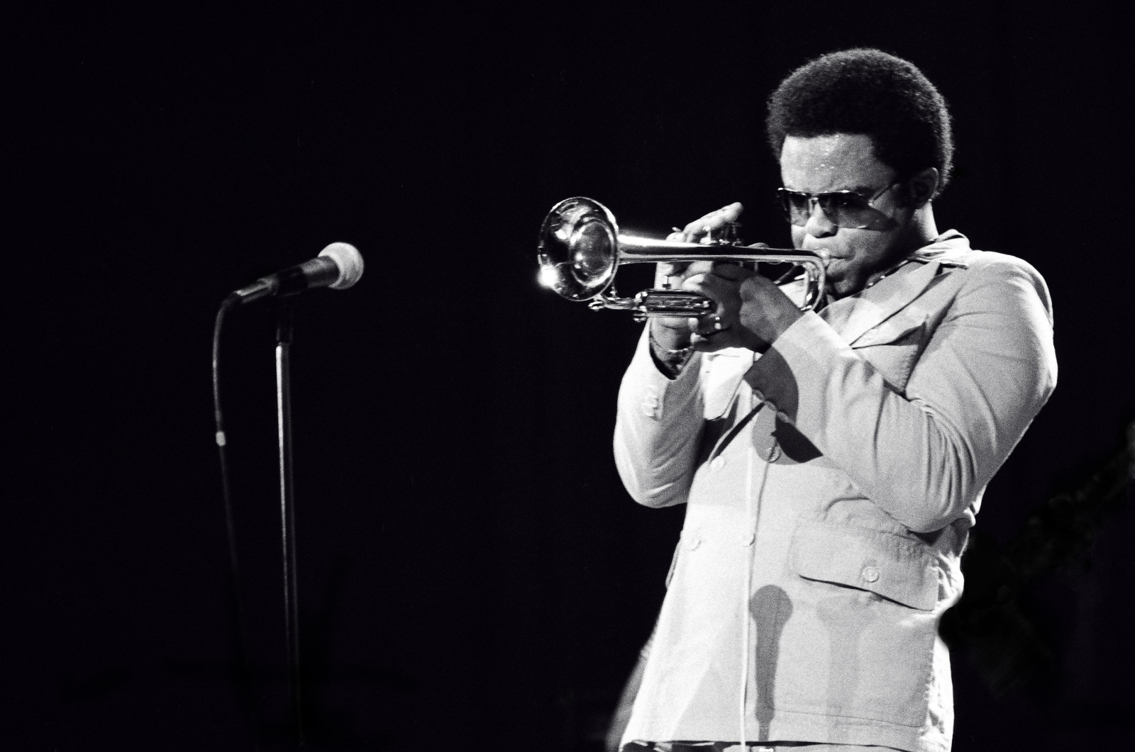 Müzik, müzisyen, boru, mikrofon, caz, trompetçi, caz müzisyeni, Freddie Hubbard