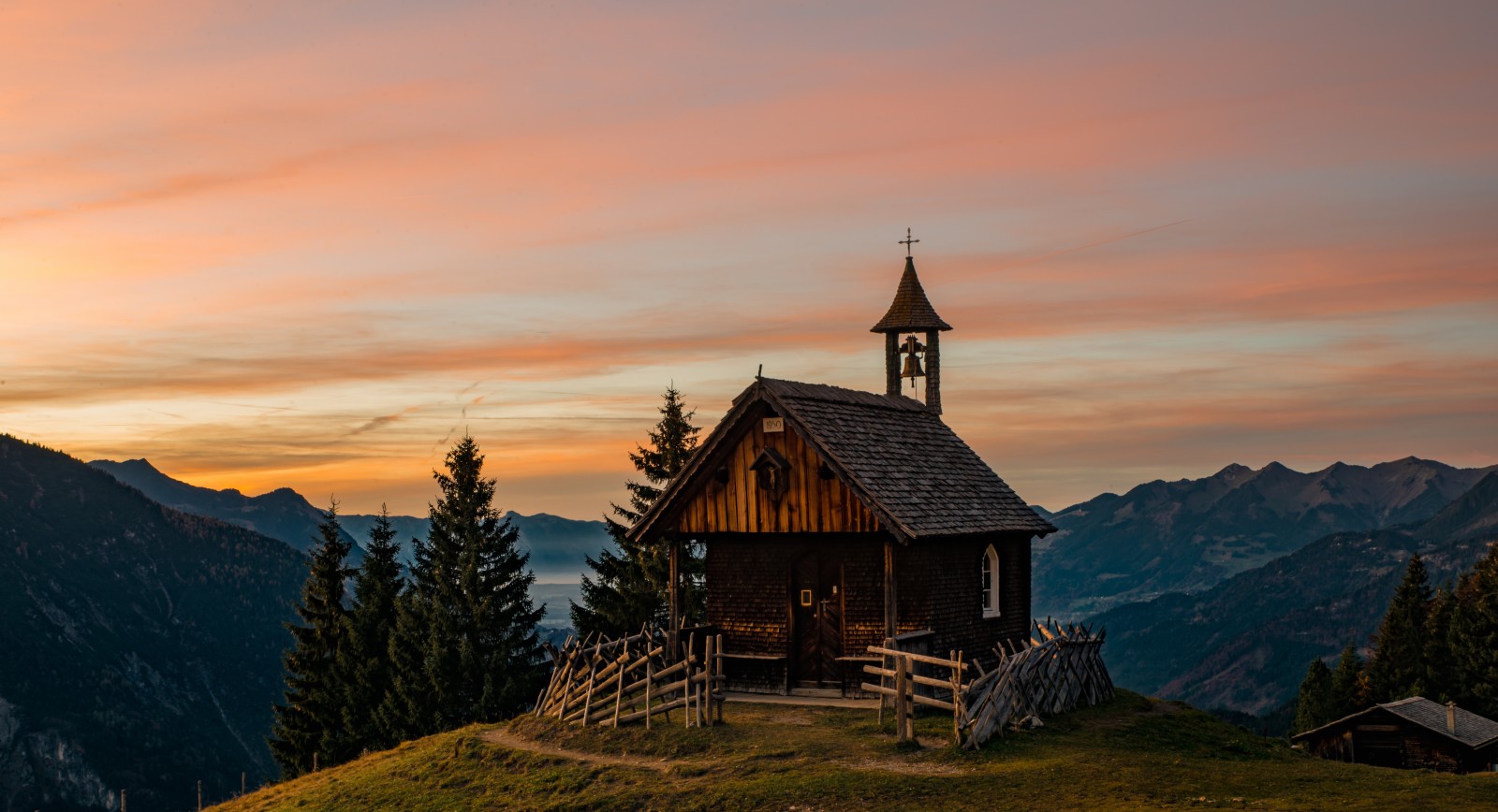 fjellene, Østerrike, Alpene, Kirke