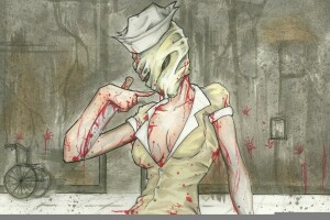 art, Nurse, Silent Hill