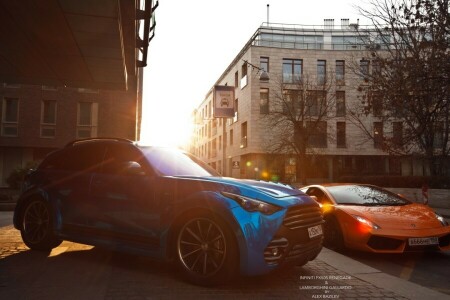 Alex Bazilev, bil, Infiniti, Lamborghini, Maskin, fotograf, solen