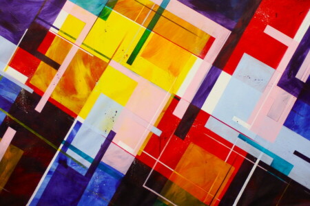 abstraction, Couleur, forme