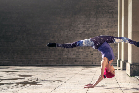 nåde, gymnast, Quincy Azzario, stretching, sejlgarn