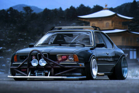 635CSi, BMW, by Khyzyl Saleem, E24, future, tuning