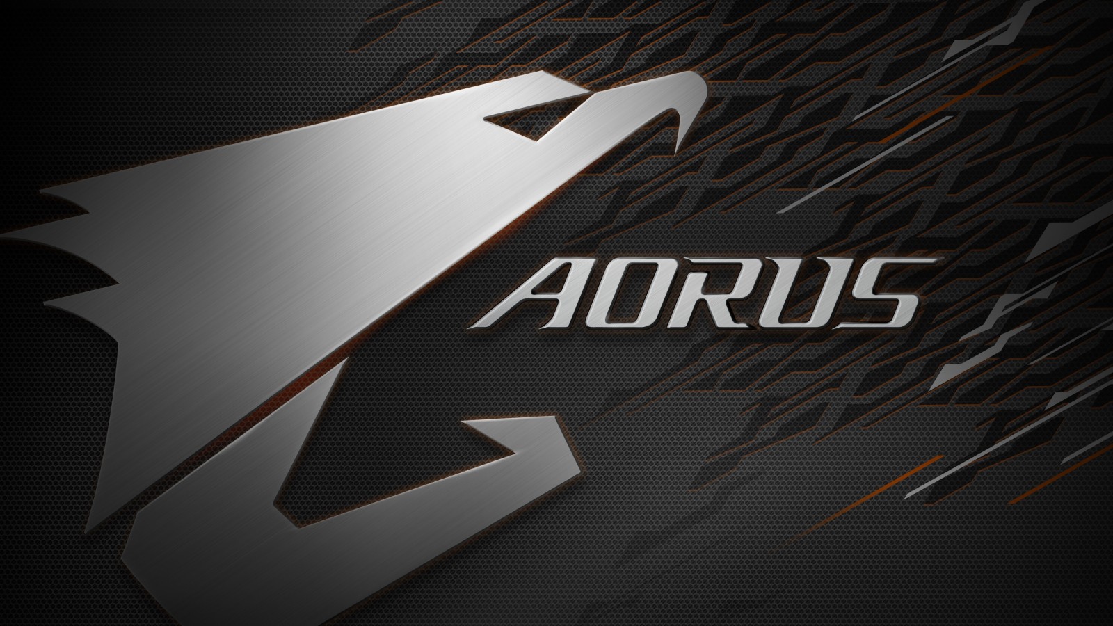 logo, Kartal, gigabayt, aorus