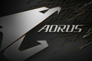 aorus, Orel, gigabajt, logo