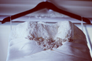 perles, Vêtements, robe. mariage, dentelle, blanc