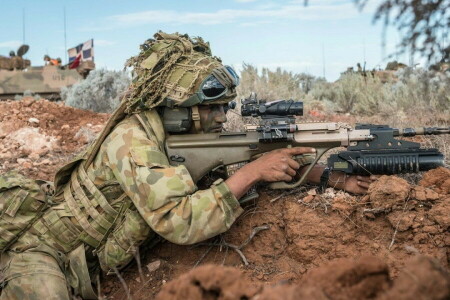 soldaten, wapens