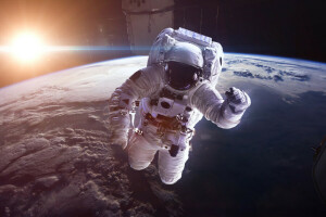 Astronauts, space, Spacesuit