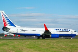 800, aéroport, B-737, Boeing, l'avion, Transaero, Turbine, ailes