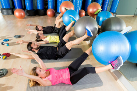 entraînement au ballon, aptitude, groupe