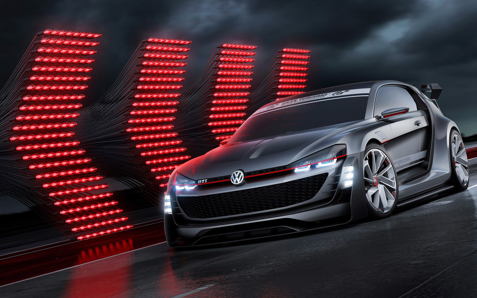 kavram, Volkswagen, Gran Turismo, Vizyon, 2015, SuperSport, GTI