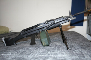 Machine gun, MK46, weapons