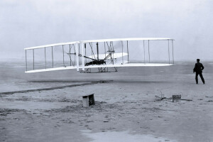 1903-el año, el avión, Los hermanos Wright