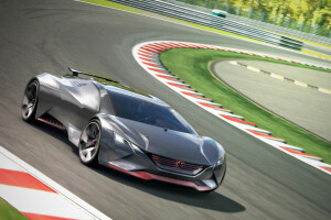 2015, Concept, Gran Turismo, Peugeot, supercar, Vision