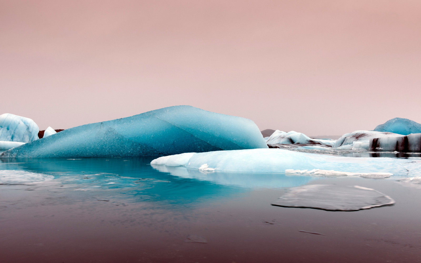 la nature, la glace, mer