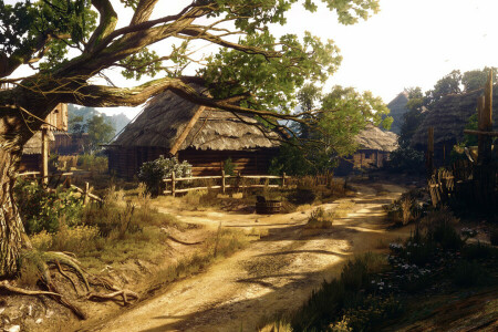 Little Village, village, Witcher-3