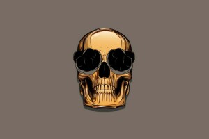 color, gold, sake, skull