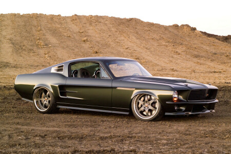 1967, Ford, Mustang, Ringbrothers