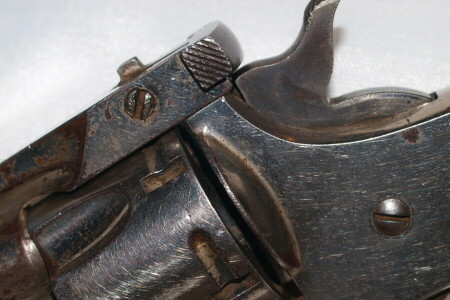 macro, revolver, armes