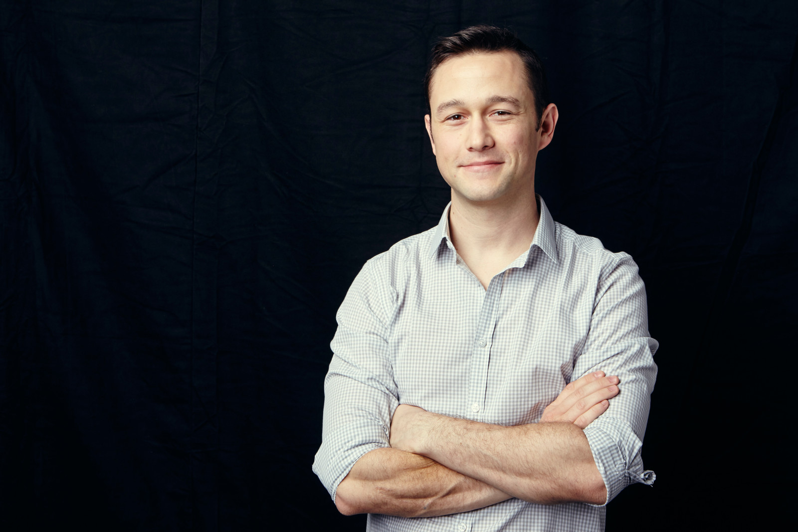 glimlach, acteur, overhemd, fotograaf, Joseph Gordon-Levitt, de website, Deadline, Gabriel Goldberg