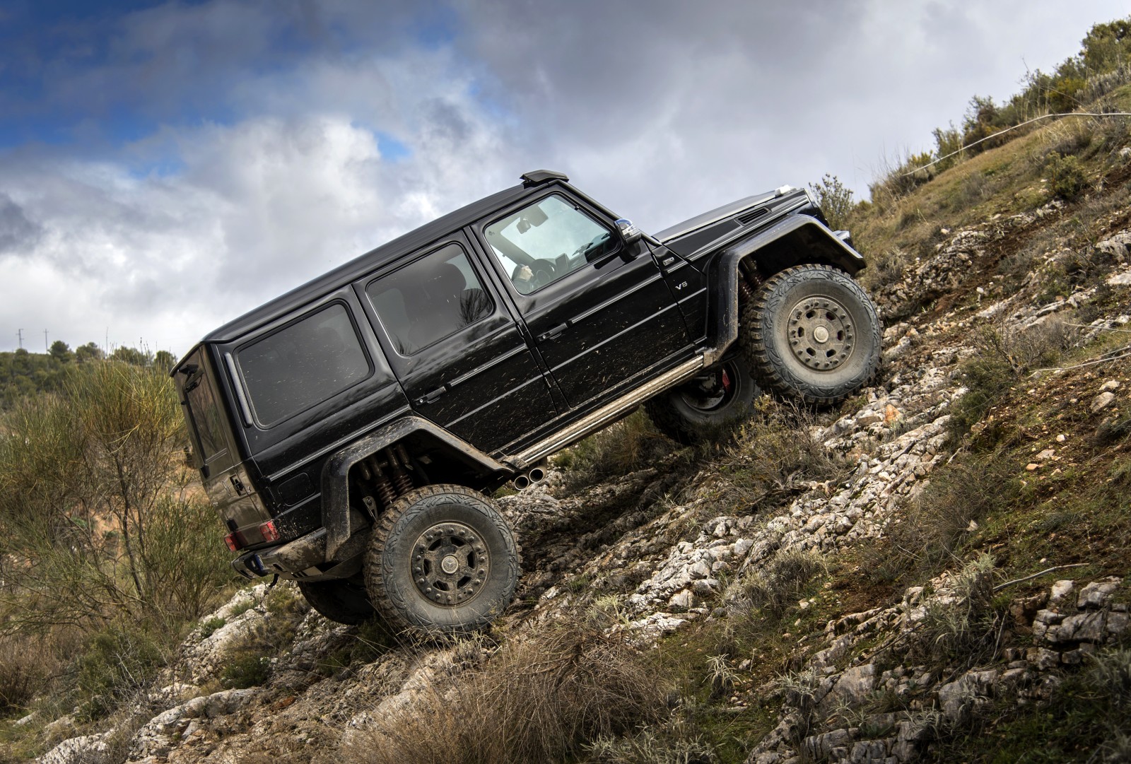 fekete, Mercedes, G500, 4x4²