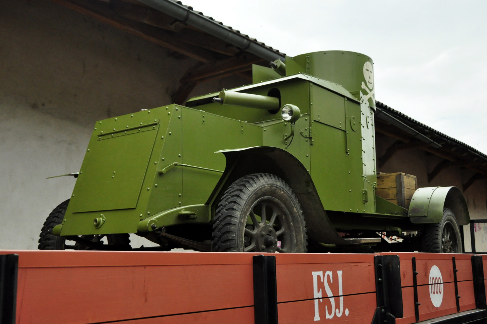 carro blindado, Guerra, o carro, Primeiro, Vezes, Mundo