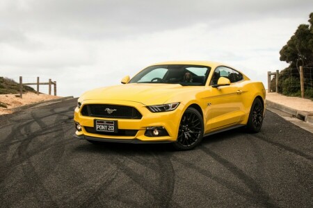 Ford, Mustang, yellow