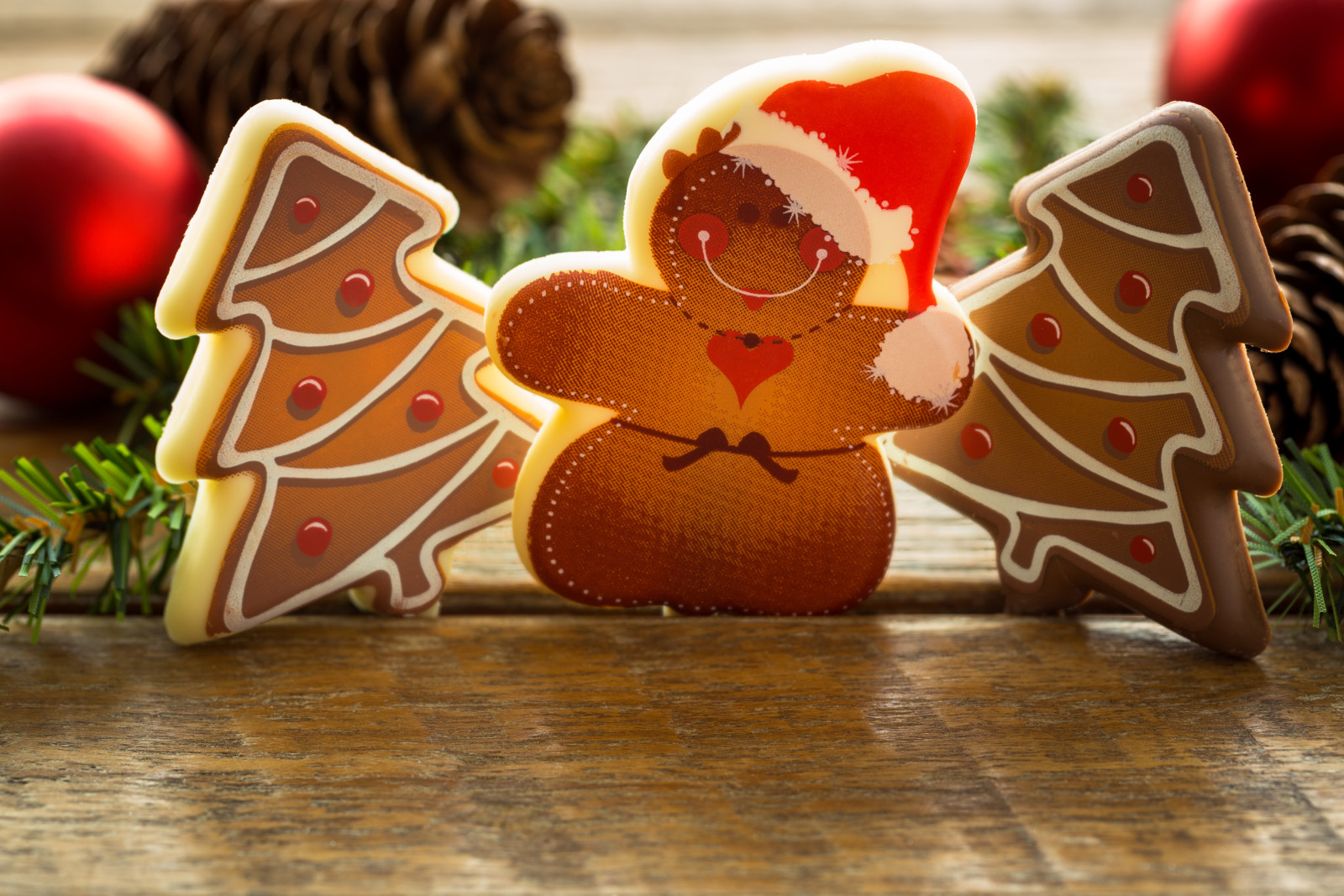 Nouvel An, Noël, nourriture, biscuits, Gâteaux, Vacances