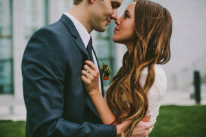 curls, girl, guy, lovers, profile