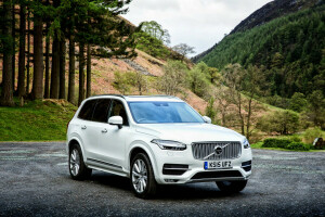 2015, iscrizione, UK-spec, Volvo, XC90