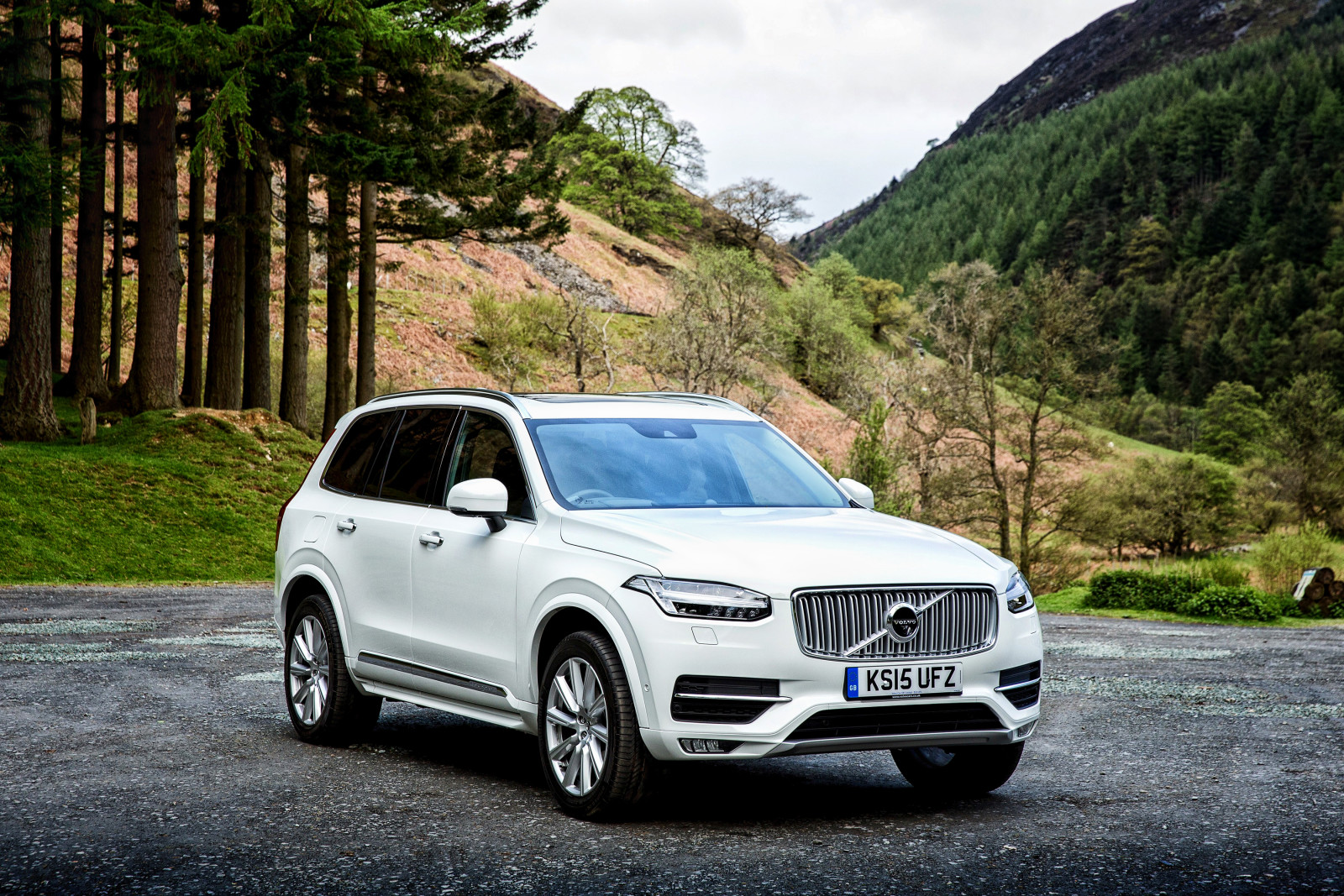 opschrift, Volvo, 2015, XC90, UK-spec