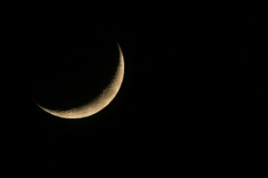 fundo, espaço, A lua