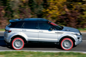 auto, Evoque, HFI-R, Land Rover, Marangoni, Range Rover, côté, SUV