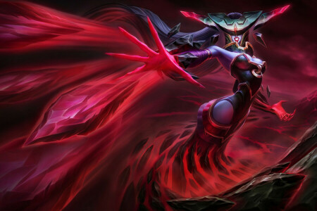 bloodstone, jään noita, League of Legends, Lissandra