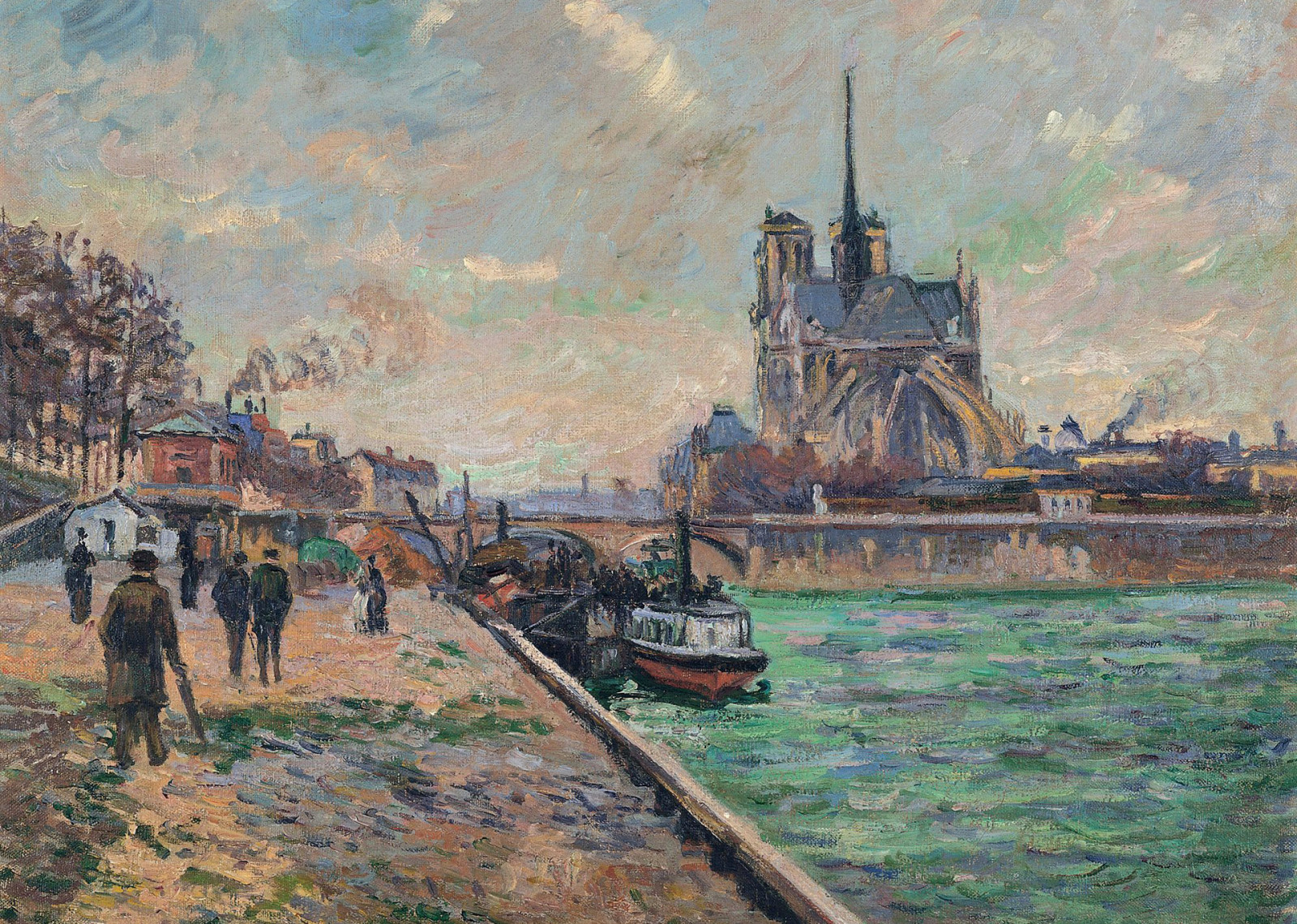 la ville, rivière, image, Pont, Paris, Le paysage urbain, Arman Hyomin