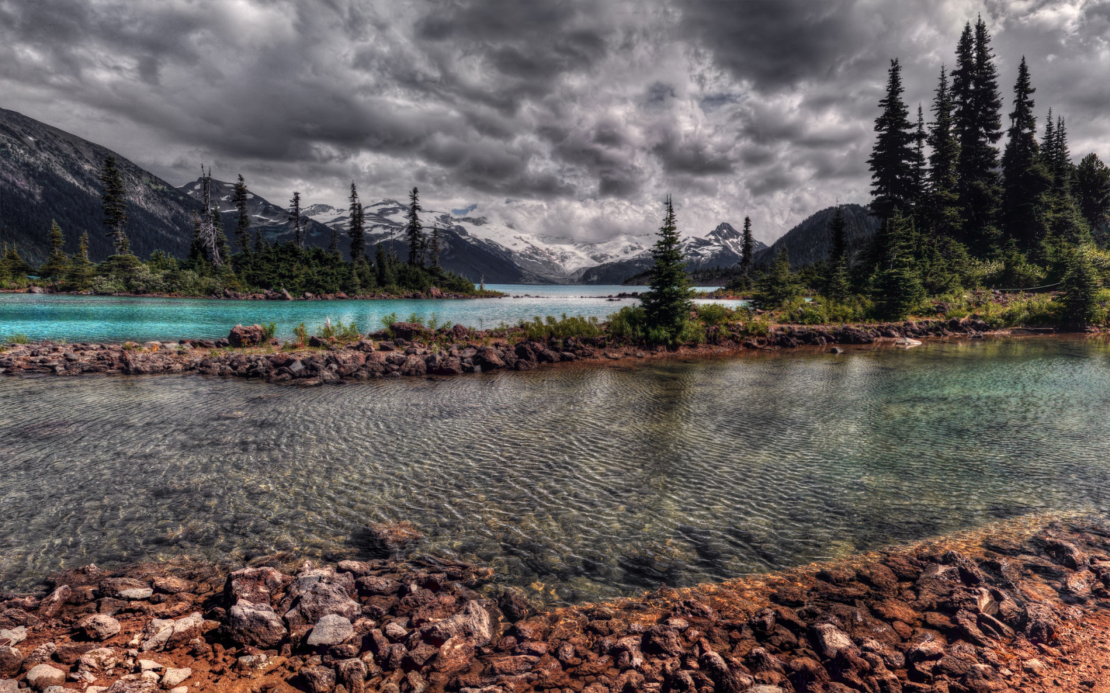 el cielo, río, apuntalar, Canadá