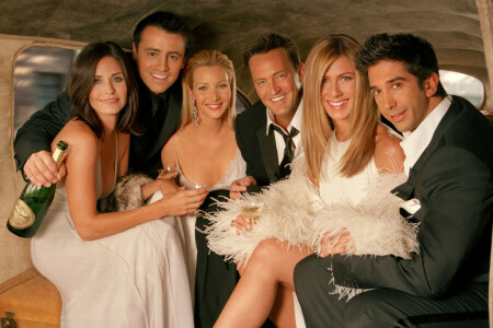 Schauspieler, Chandler Bing, Zeichen, Komödie, Courteney Cox, David Schwimmer, Freunde, Jennifer Aniston