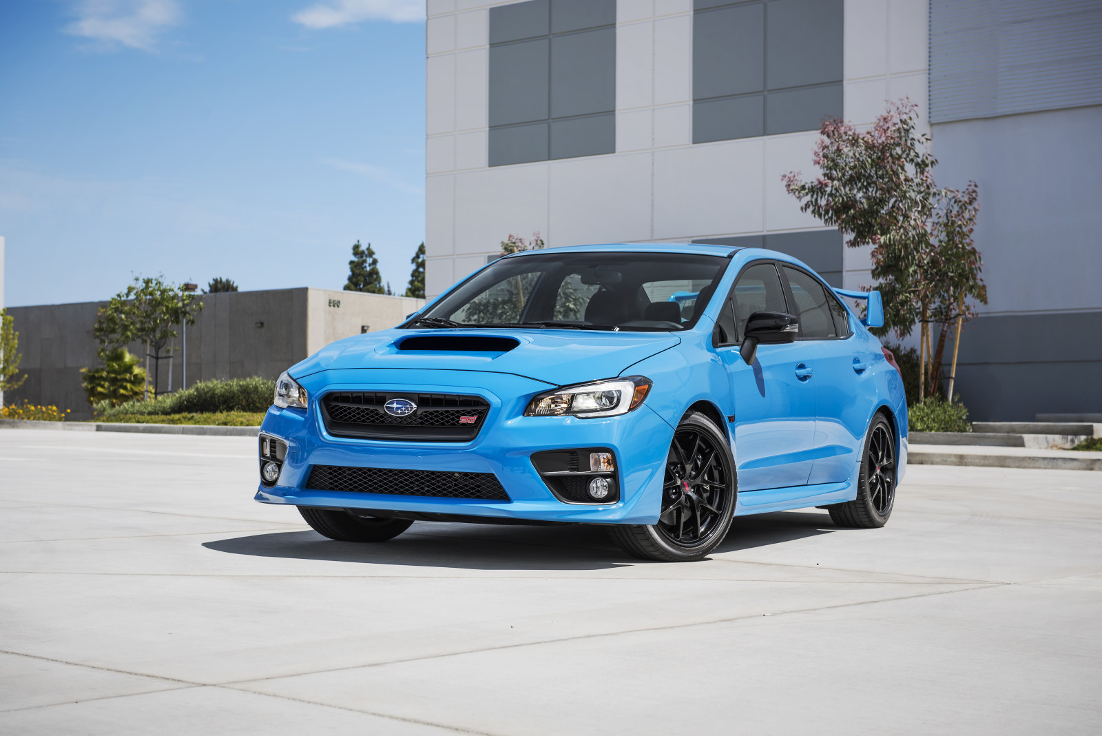 blu, Subaru, WRX, STI