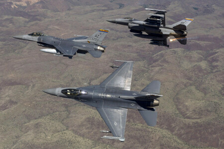 F 16, Luchadores, Halcon de pelea, vuelo