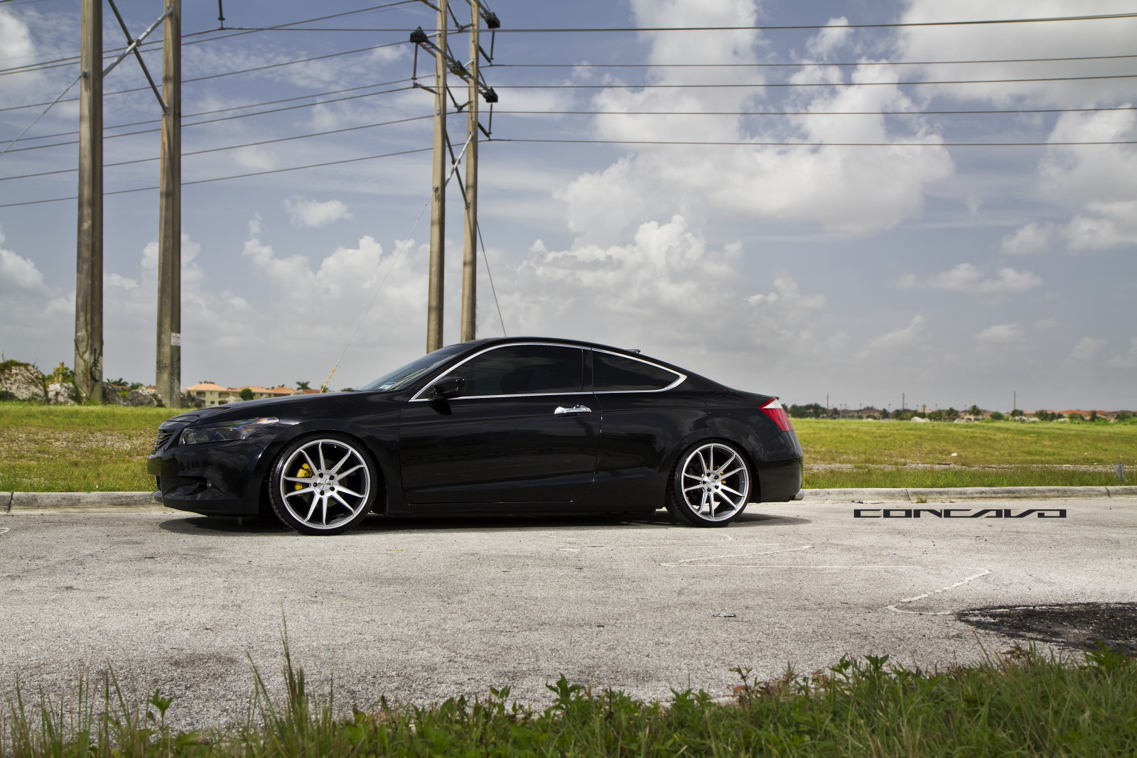 der Himmel, Wolken, Coupe, Räder, Honda, Übereinstimmung, Konkav, CW-S5