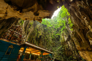 cueva, casa, vida, naturaleza